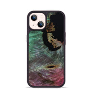iPhone 14 Wood Phone Case - Almon (Wood Burl, 818197)