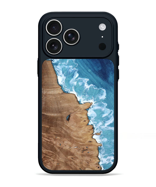 iPhone 17 Pro Max Wood Phone Case - Imran (Coastal, 818283)