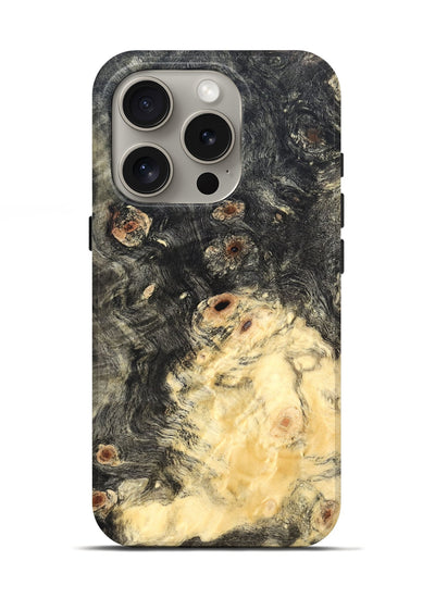 iPhone 16 Pro Wood Live Edge Phone Case - Tamie (Wood Burl, 819328)