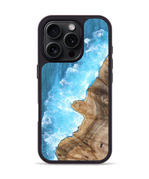 iPhone 16 Pro Wood Phone Case - Boone (Coastal, 819487)