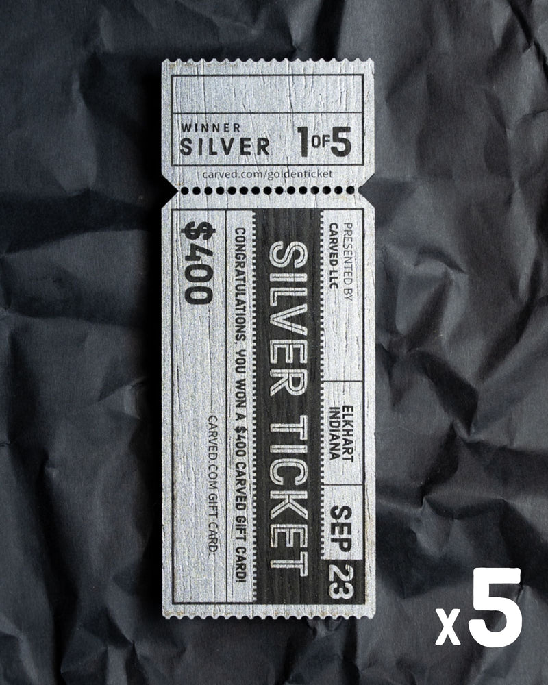 Silver ticket for Carved event