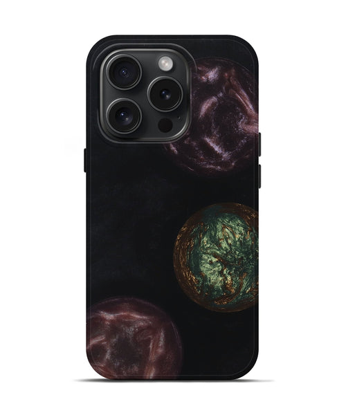 iPhone 15 Pro Wood+Resin Live Edge Phone Case - Phoebe (Cosmos, 662234)