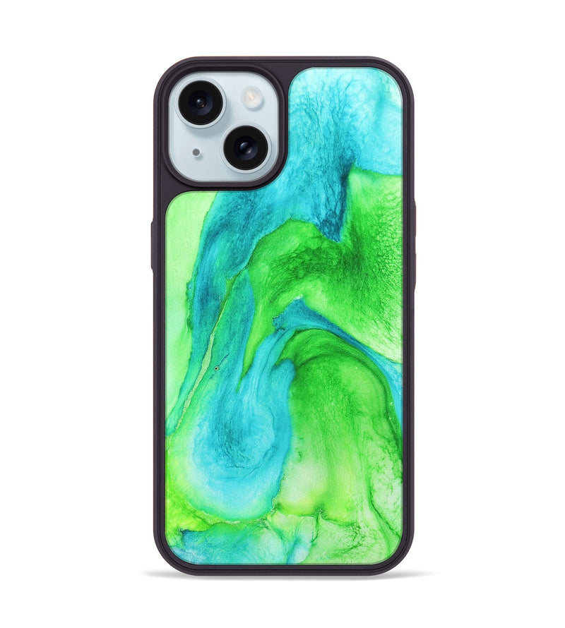 iPhone 15 ResinArt Phone Case - Christi (Watercolor, 670506)