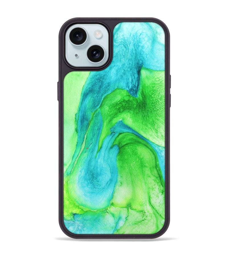 iPhone 15 Plus ResinArt Phone Case - Christi (Watercolor, 670506)