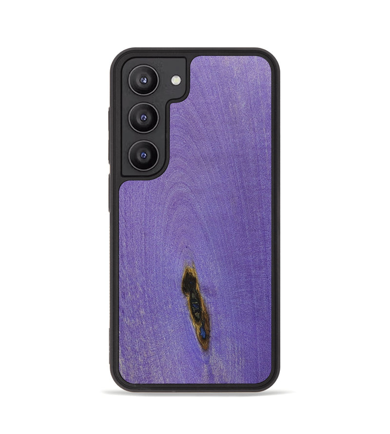 Galaxy S23 Wood+Resin Phone Case - Donnie (Wood Burl, 675818)