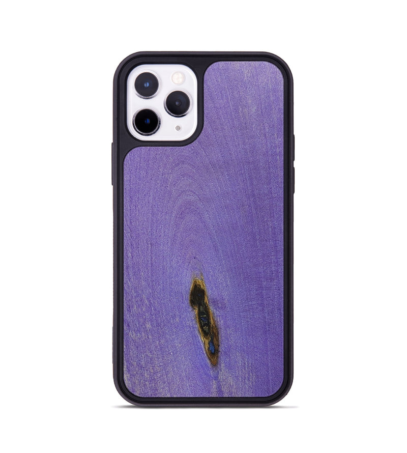 iPhone 11 Pro Wood+Resin Phone Case - Donnie (Wood Burl, 675818)