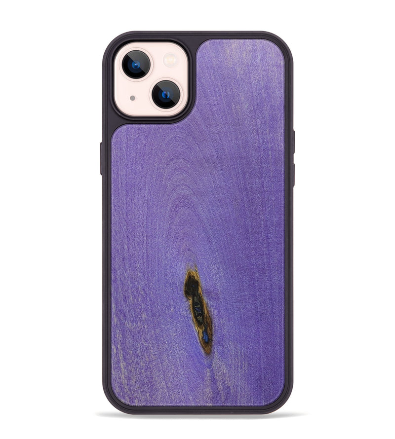 iPhone 14 Plus Wood+Resin Phone Case - Donnie (Wood Burl, 675818)