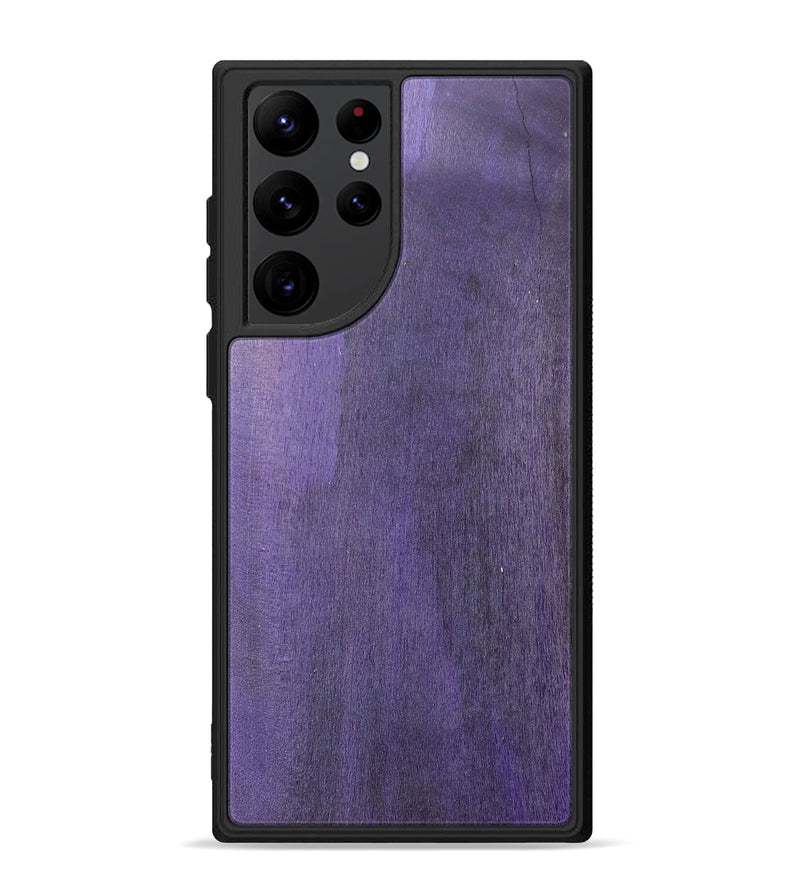 Galaxy S22 Ultra Wood+Resin Phone Case - Catherine (Wood Burl, 677776)