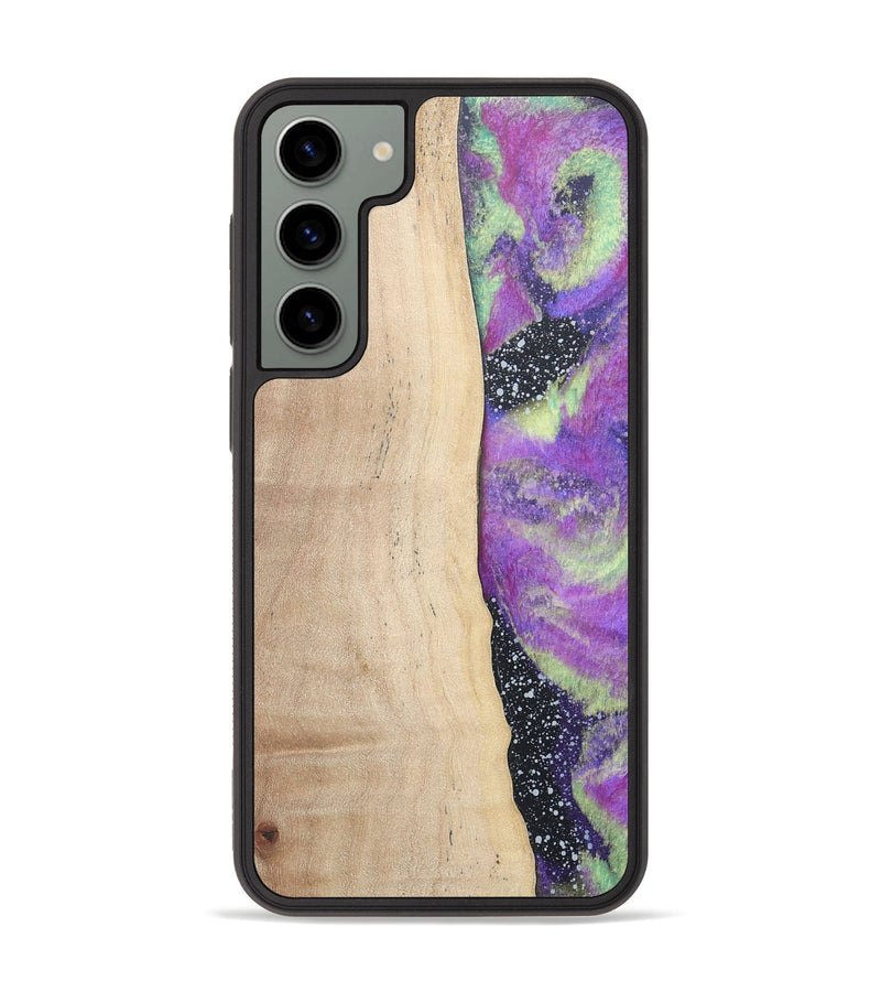Galaxy S23 Plus Wood+Resin Phone Case - Kenzie (Cosmos, 677804)