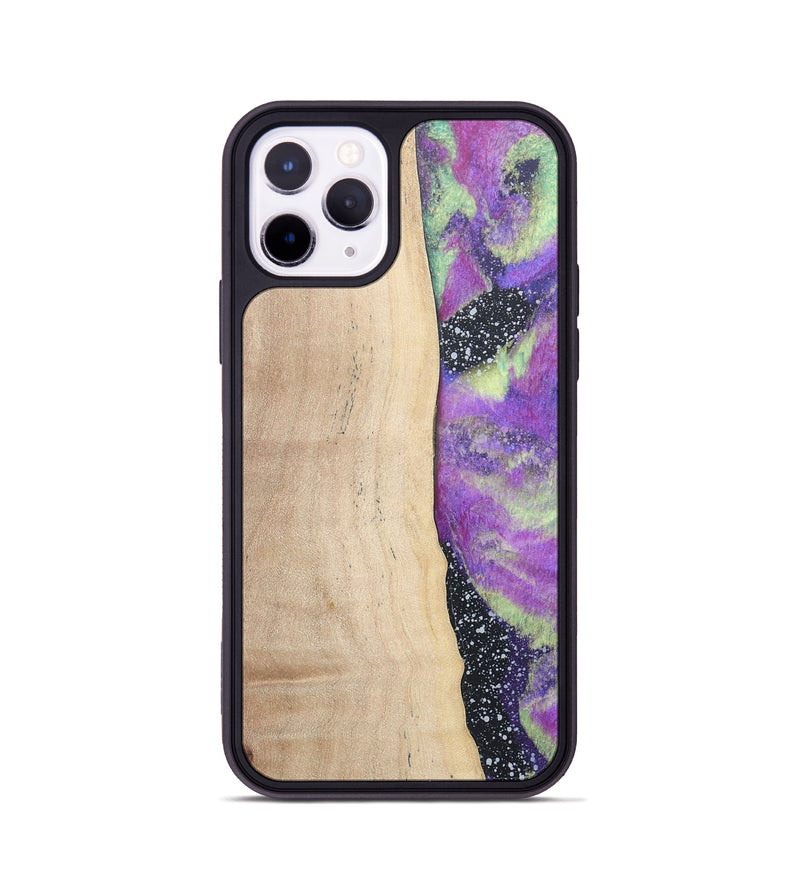 iPhone 11 Pro Wood+Resin Phone Case - Kenzie (Cosmos, 677804)