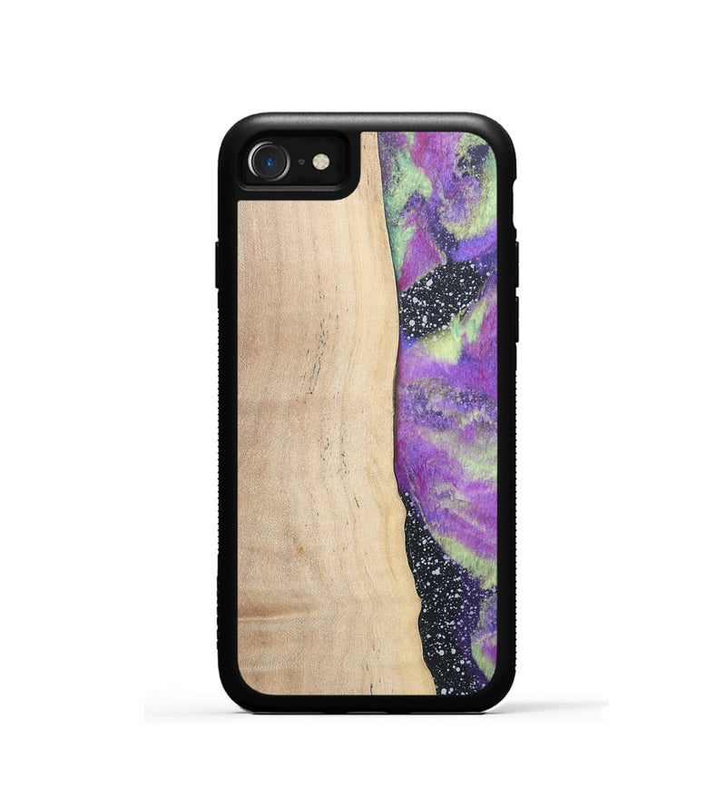iPhone SE Wood+Resin Phone Case - Kenzie (Cosmos, 677804)