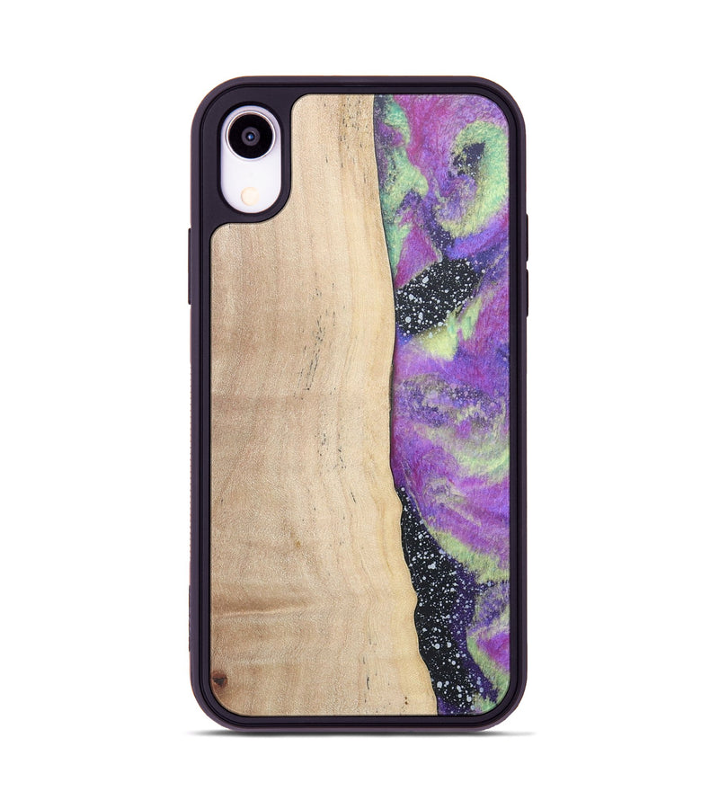 iPhone Xr Wood+Resin Phone Case - Kenzie (Cosmos, 677804)