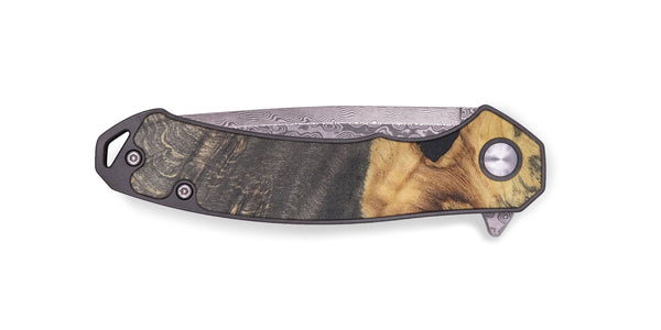 EDC Wood+Resin Pocket Knife - Yahir (Wood Burl, 679609)