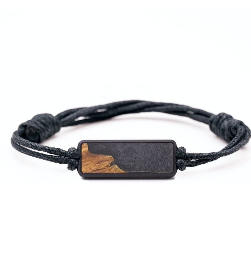 Classic Wood+Resin Bracelet - Wilbur (Pure Black, 682330)