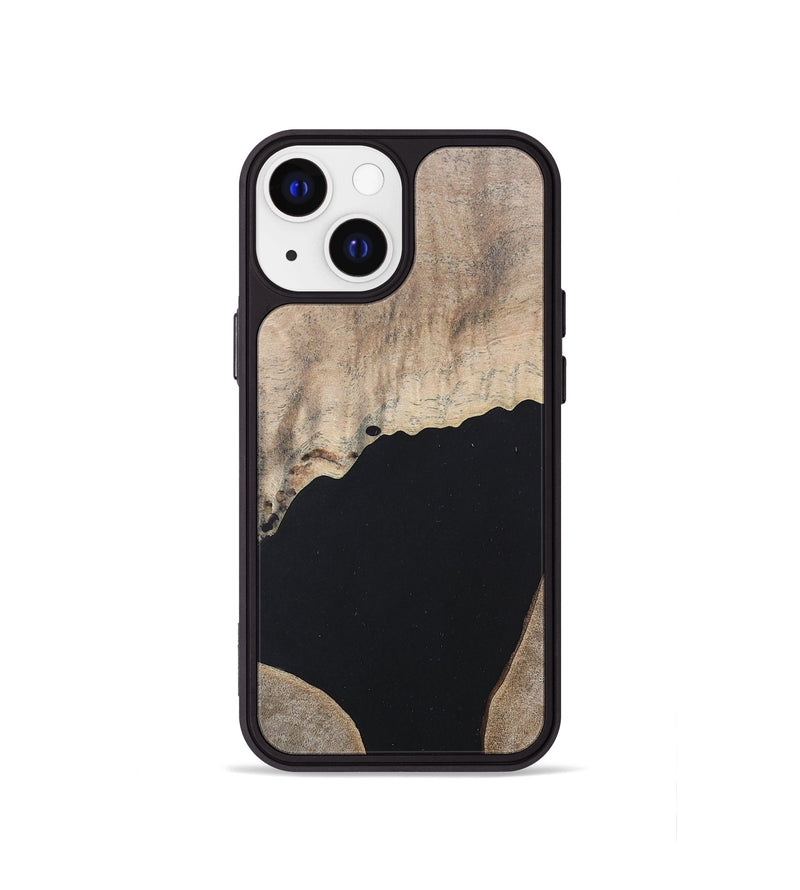 iPhone 13 mini Wood+Resin Phone Case - Adrianna (Mosaic, 682725)