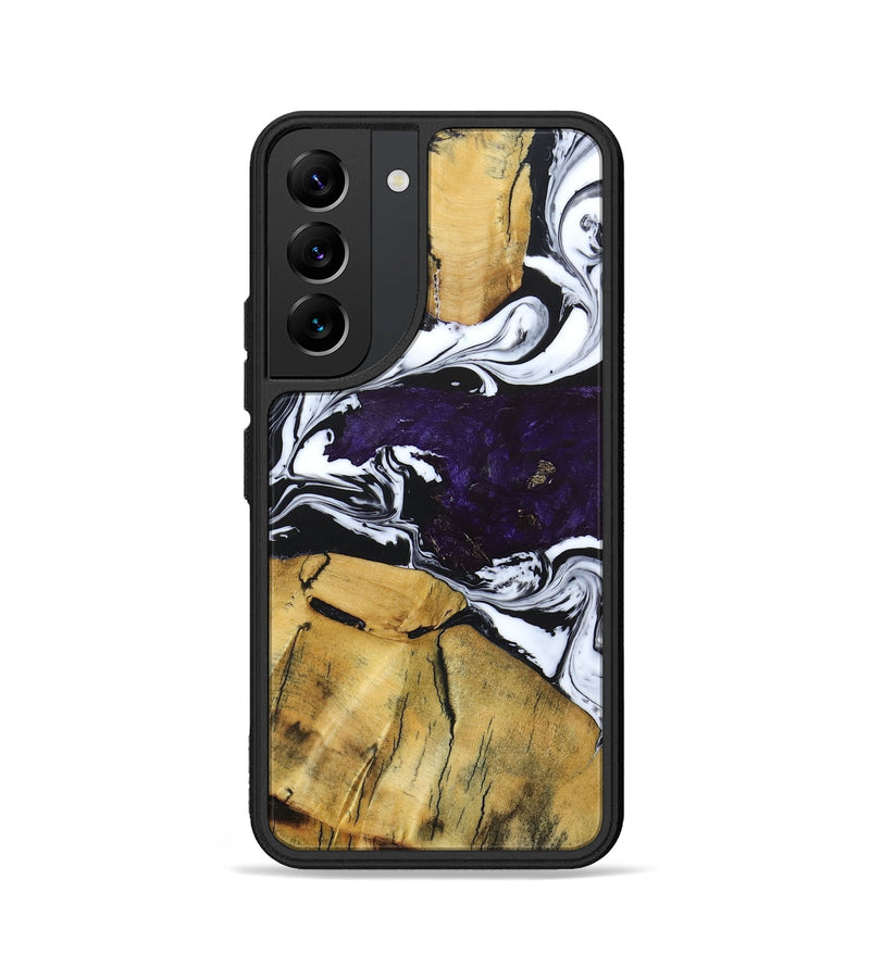 Galaxy S22 Wood+Resin Phone Case - Ashanti (Mosaic, 682852)
