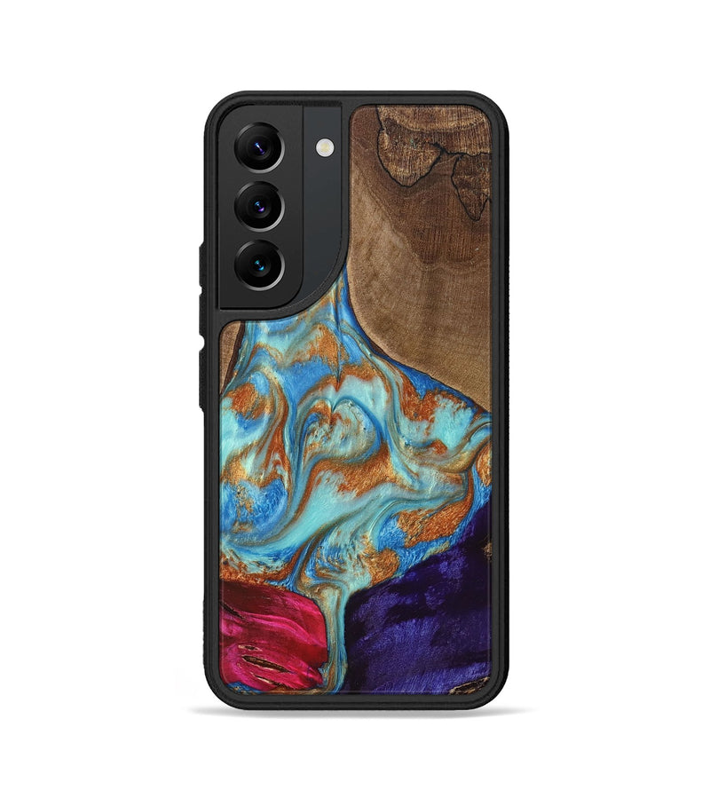 Galaxy S22 Wood+Resin Phone Case - Kirk (Mosaic, 682863)