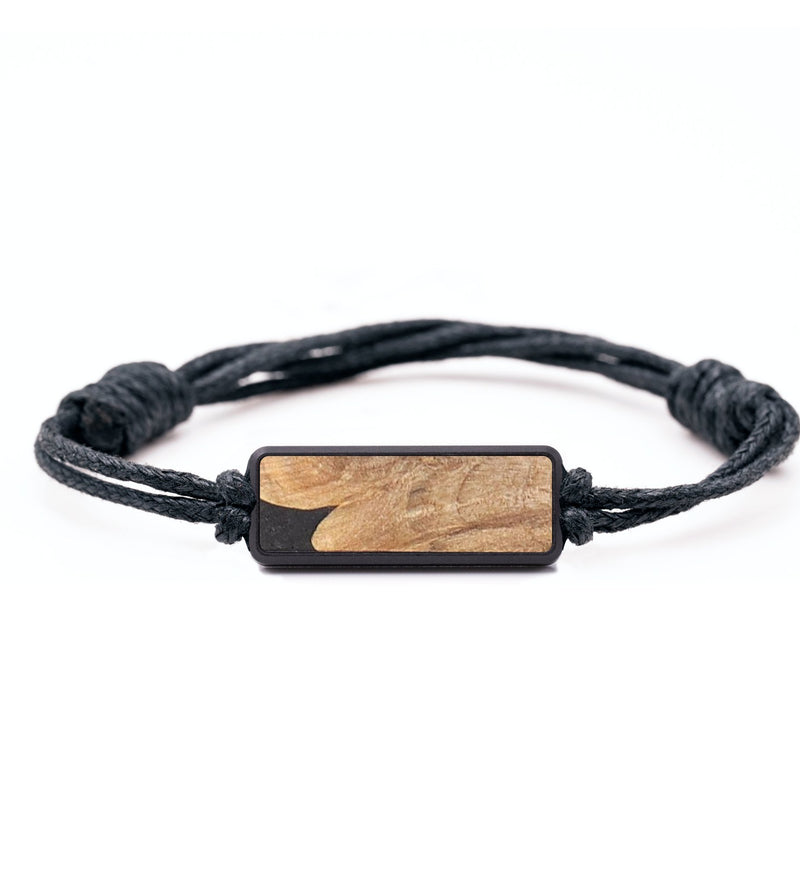 Classic Wood+Resin Bracelet - Hallie (Pure Black, 683374)