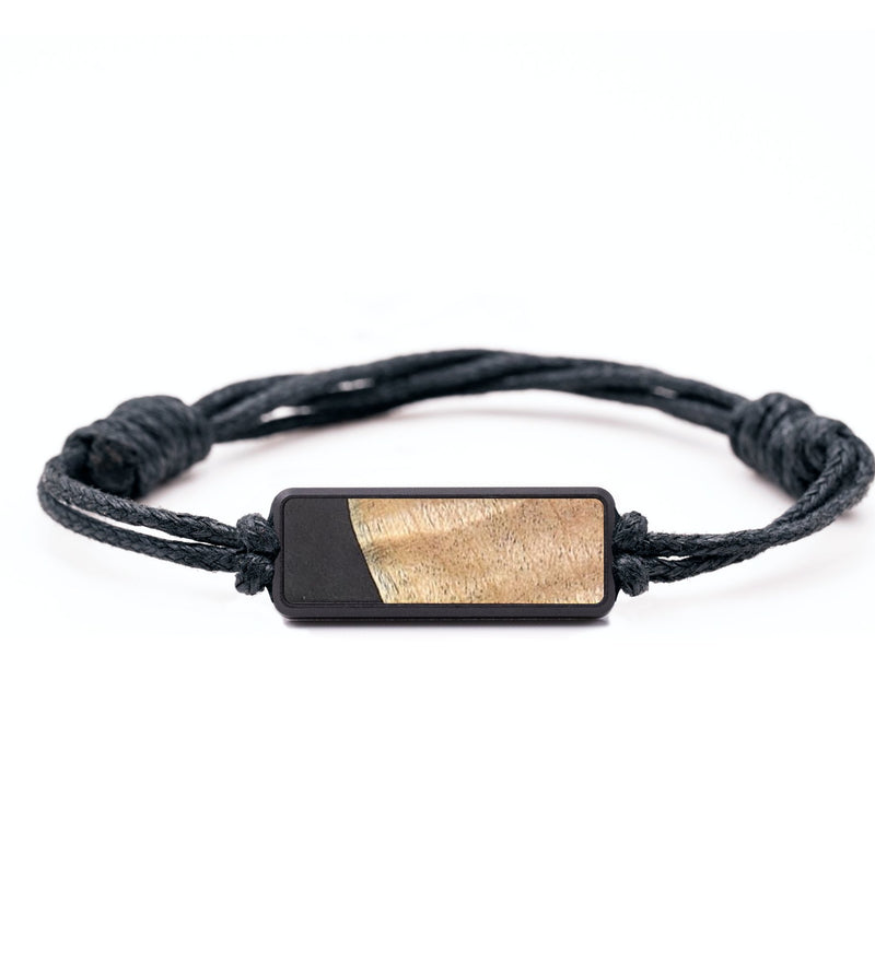 Classic Wood+Resin Bracelet - Tabitha (Pure Black, 683416)