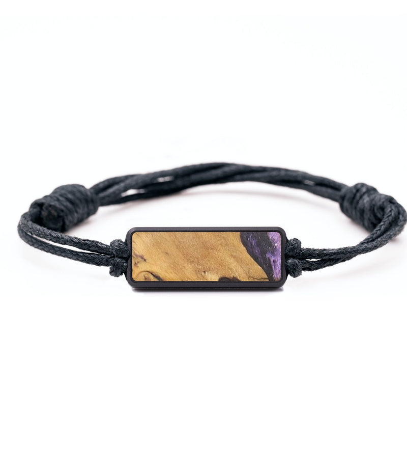 Classic Wood+Resin Bracelet - Ibrahim (Purple, 684807)