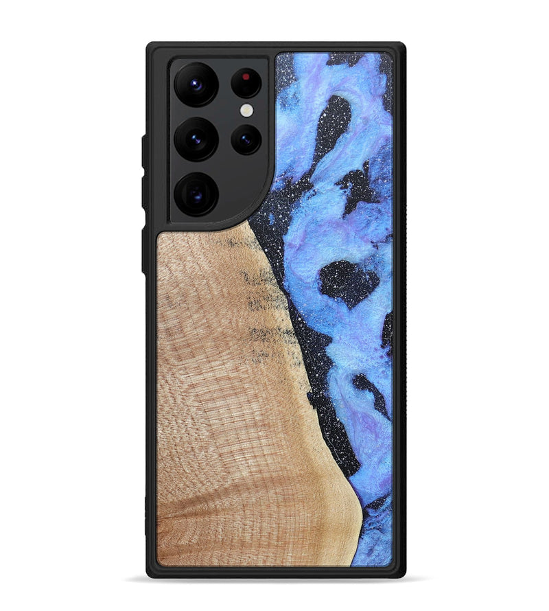 Galaxy S22 Ultra Wood+Resin Phone Case - Miles (Cosmos, 685090)