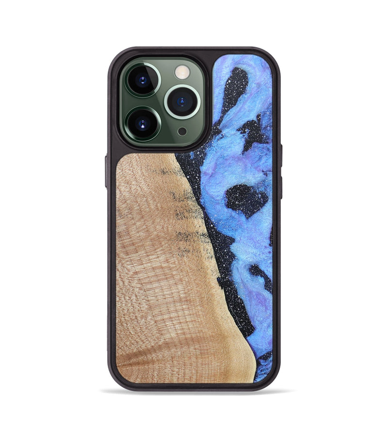 iPhone 13 Pro Wood+Resin Phone Case - Miles (Cosmos, 685090)