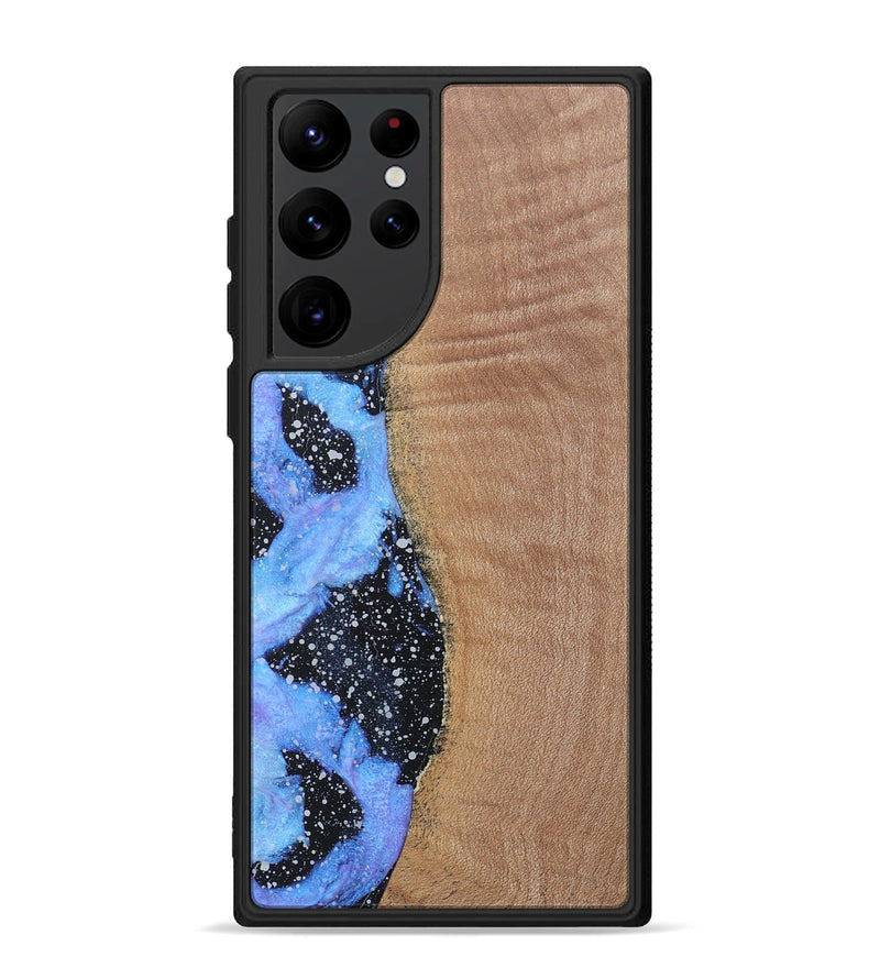 Galaxy S22 Ultra Wood+Resin Phone Case - Ali (Cosmos, 685119)