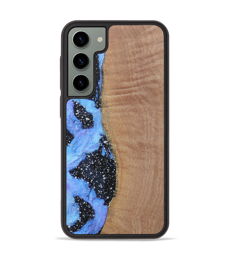 Galaxy S23 Plus Wood+Resin Phone Case - Ali (Cosmos, 685119)