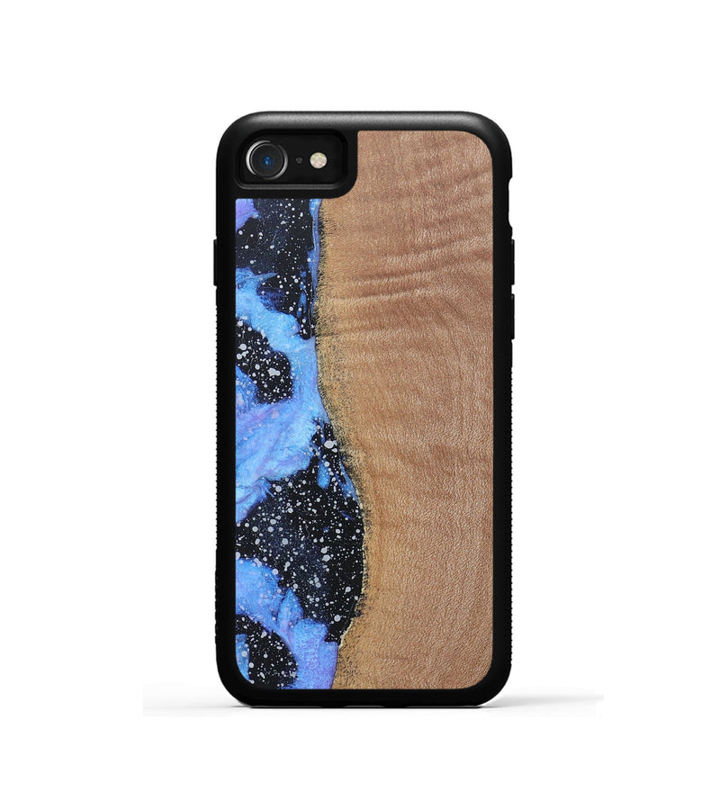 iPhone SE Wood+Resin Phone Case - Ali (Cosmos, 685119)