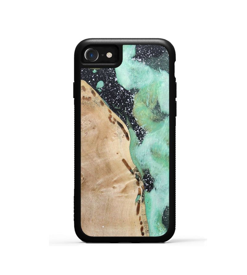 iPhone SE Wood+Resin Phone Case - Abel (Cosmos, 685128)