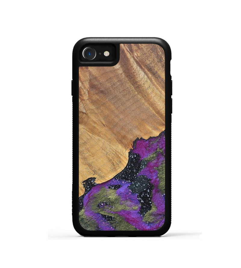 iPhone SE Wood+Resin Phone Case - Tammy (Cosmos, 686069)