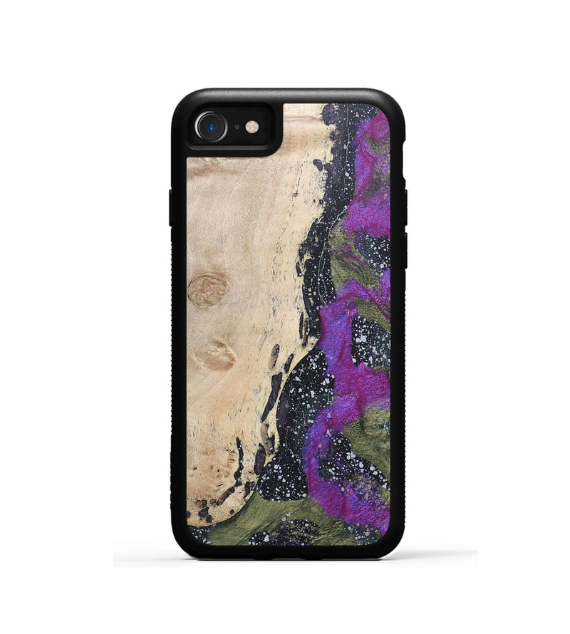 iPhone SE Wood+Resin Phone Case - Moises (Cosmos, 686071)