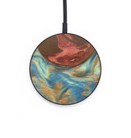 Circle ResinArt Wireless Charger - Neil (Teal & Gold, 686163)