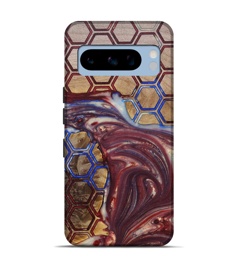 Pixel 8 Pro Wood+Resin Live Edge Phone Case - Norman (Pattern, 686320)