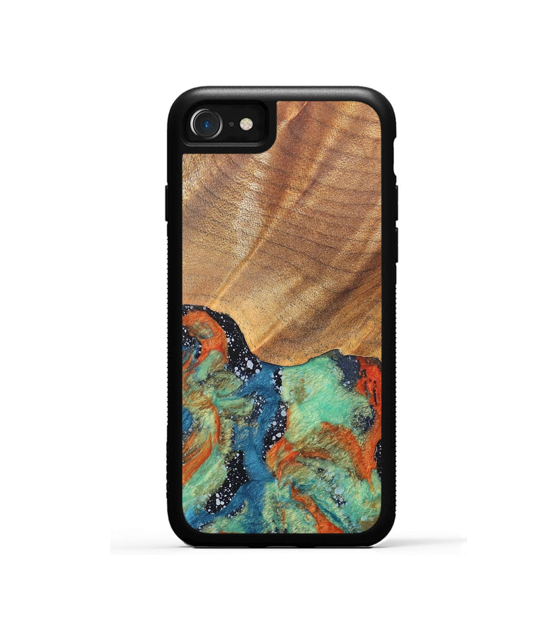 iPhone SE Wood+Resin Phone Case - Kamila (Cosmos, 686607)