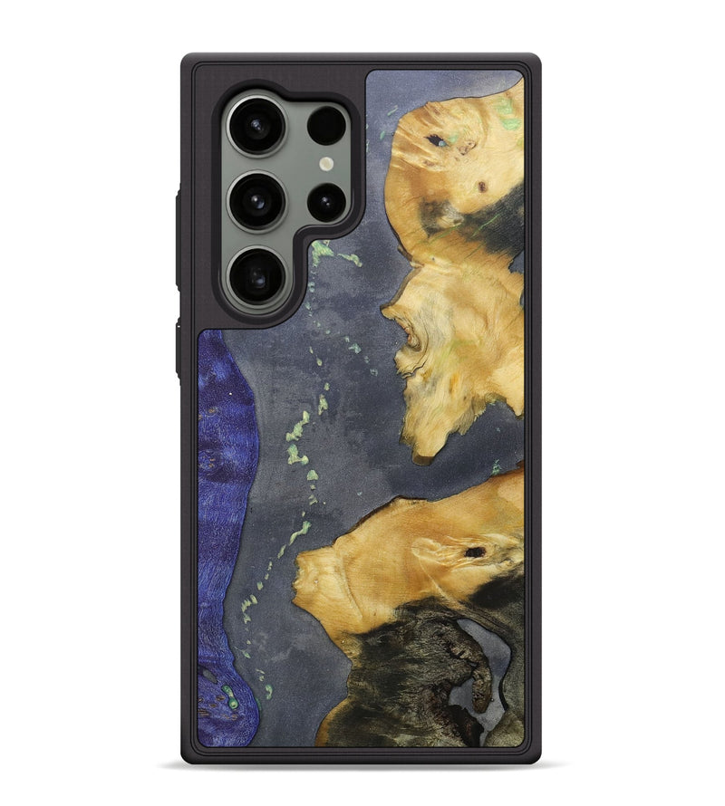 Galaxy S24 Ultra Wood+Resin Phone Case - Marianne (Mosaic, 686869)