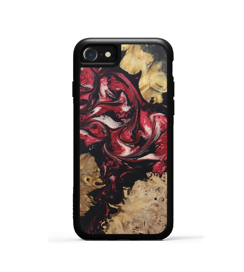 iPhone SE Wood+Resin Phone Case - Olga (Mosaic, 687164)
