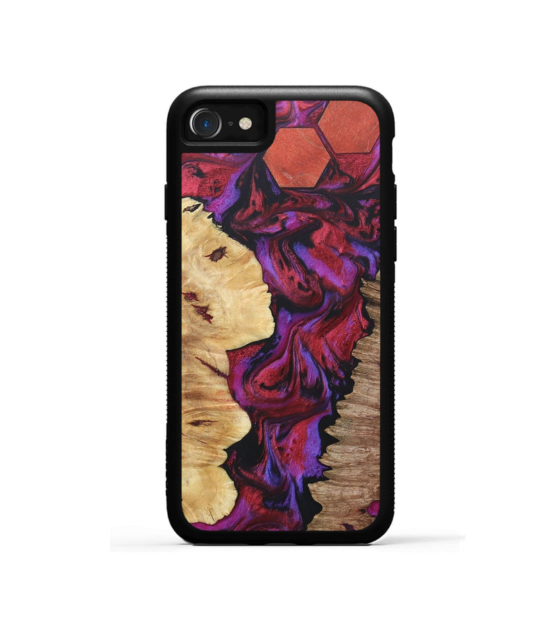 iPhone SE Wood+Resin Phone Case - Roderick (Mosaic, 687173)