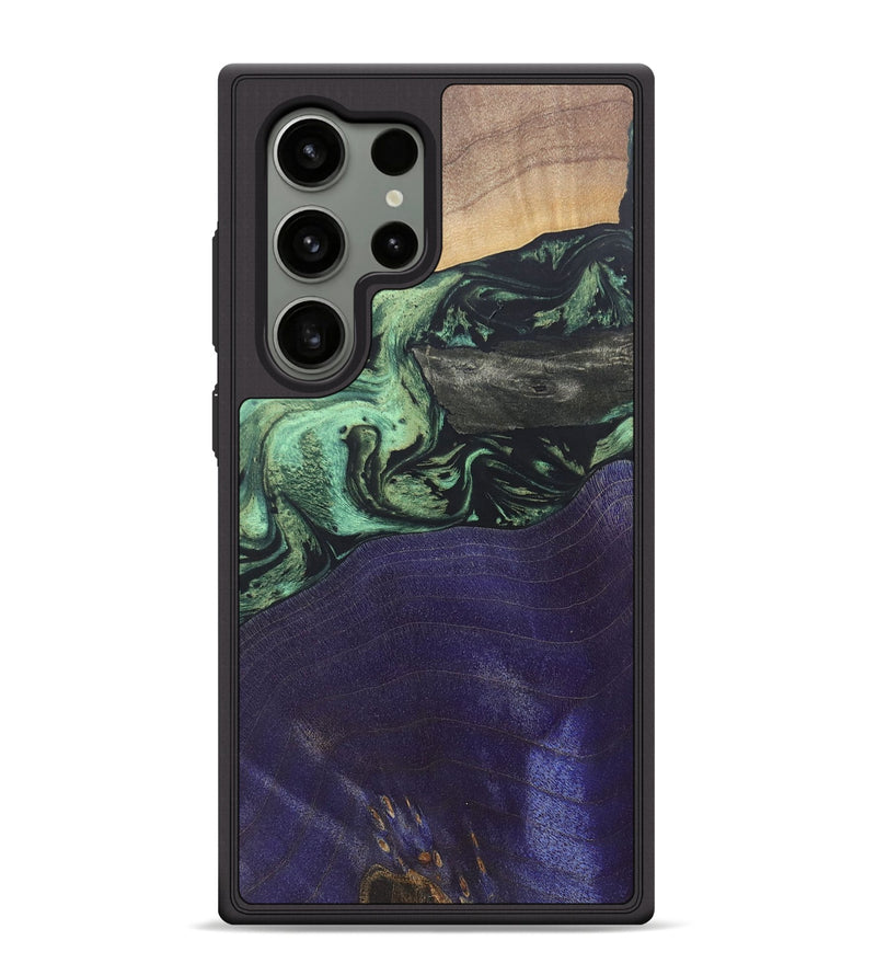 Galaxy S24 Ultra Wood+Resin Phone Case - Walker (Mosaic, 687177)