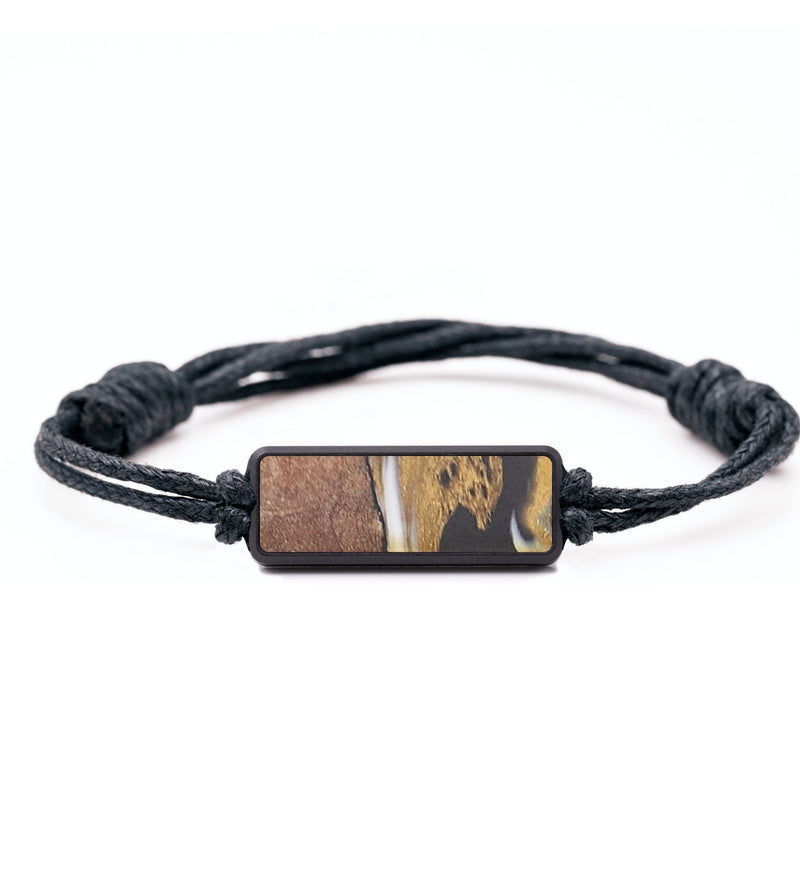 Classic Wood+Resin Bracelet - Amari (Black & White, 687404)