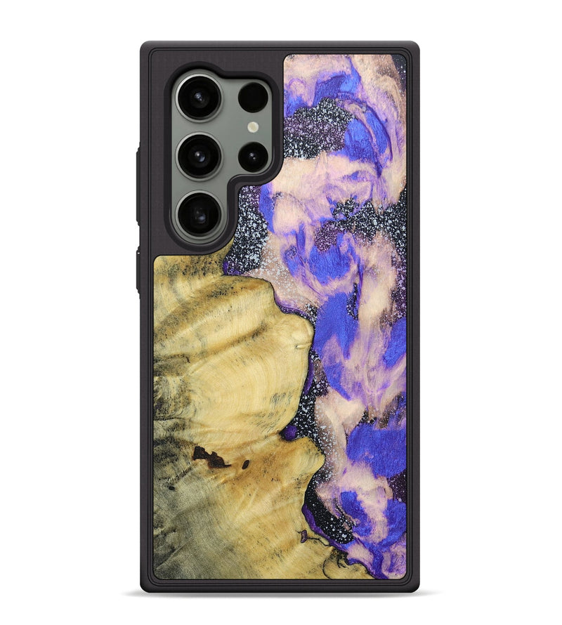 Galaxy S24 Ultra Wood+Resin Phone Case - Latasha (Cosmos, 687554)
