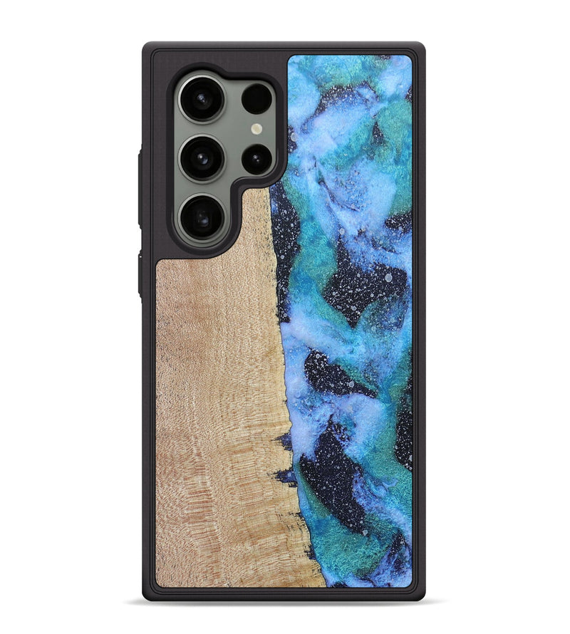 Galaxy S24 Ultra Wood+Resin Phone Case - Cyrus (Cosmos, 687603)