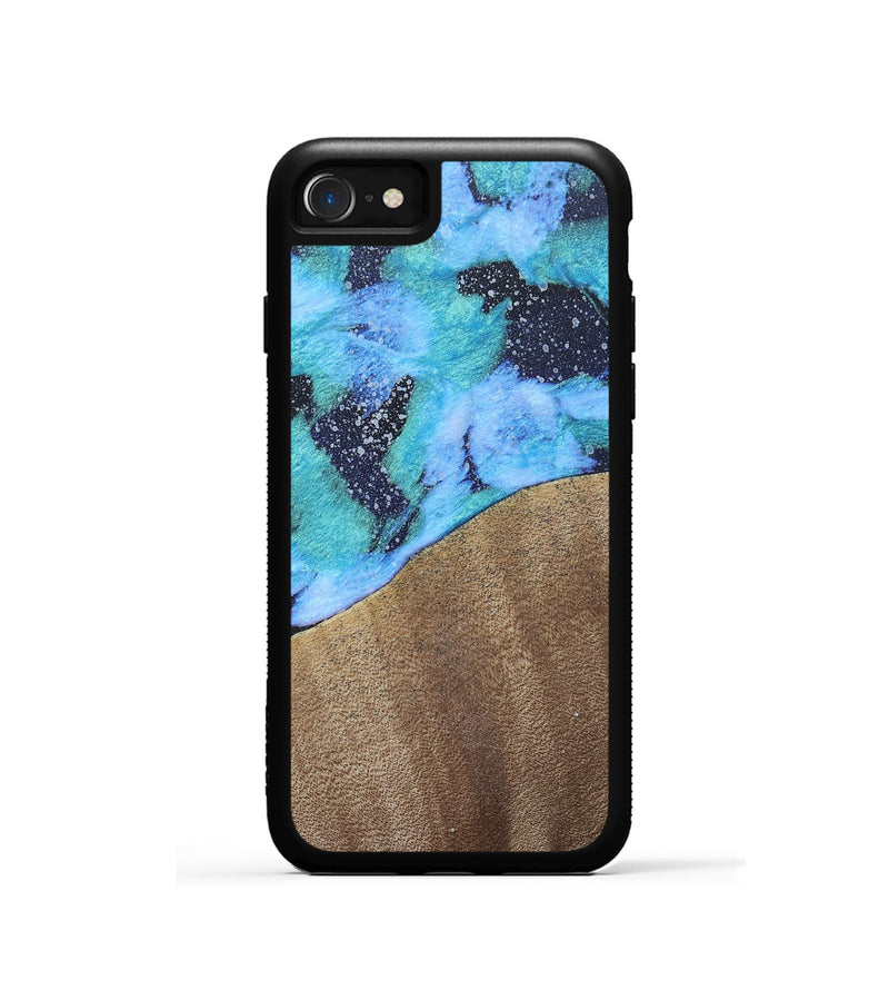 iPhone SE Wood+Resin Phone Case - Keri (Cosmos, 687659)