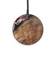 Circle Wood+Resin Wireless Charger - Oaklynn (Red, 687869)