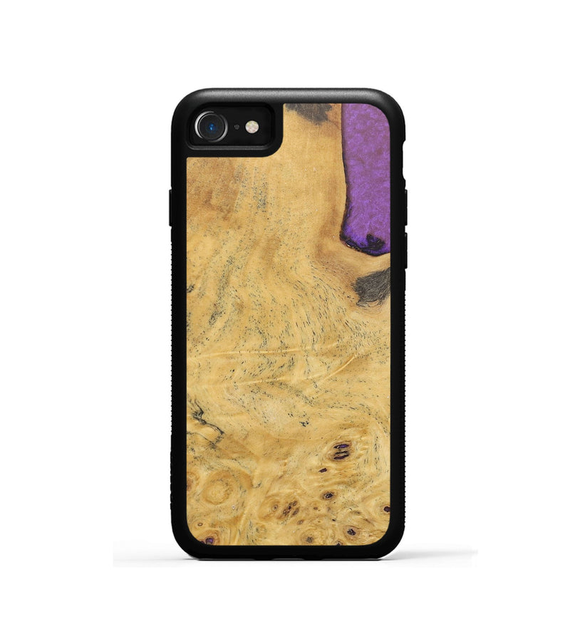 iPhone SE Wood+Resin Phone Case - Delores (Wood Burl, 688371)