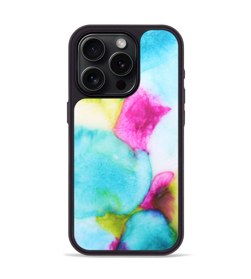 iPhone 15 Pro ResinArt Phone Case - Caitlyn (Watercolor, 688393)