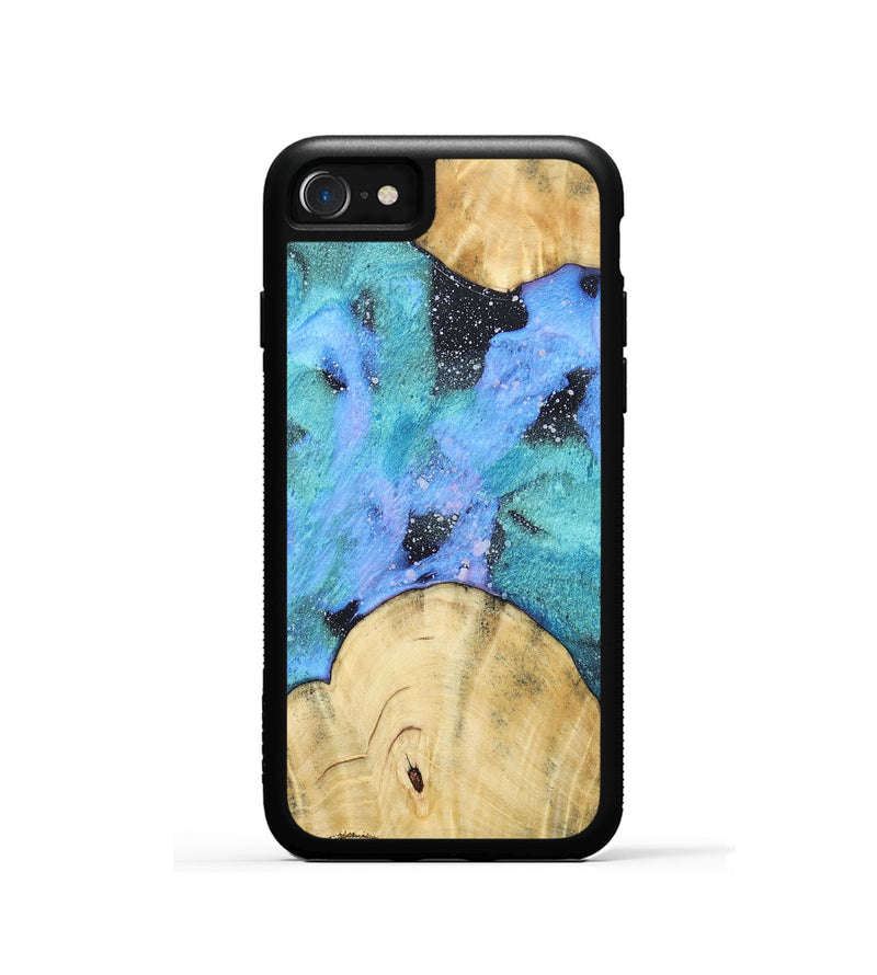iPhone SE Wood+Resin Phone Case - Asher (Cosmos, 688413)