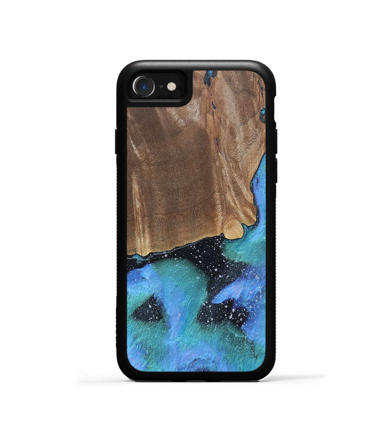 iPhone SE Wood+Resin Phone Case - Myrna (Cosmos, 688423)