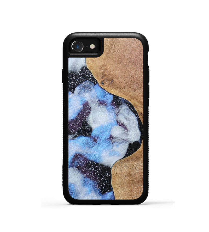 iPhone SE Wood+Resin Phone Case - Latoya (Cosmos, 688438)