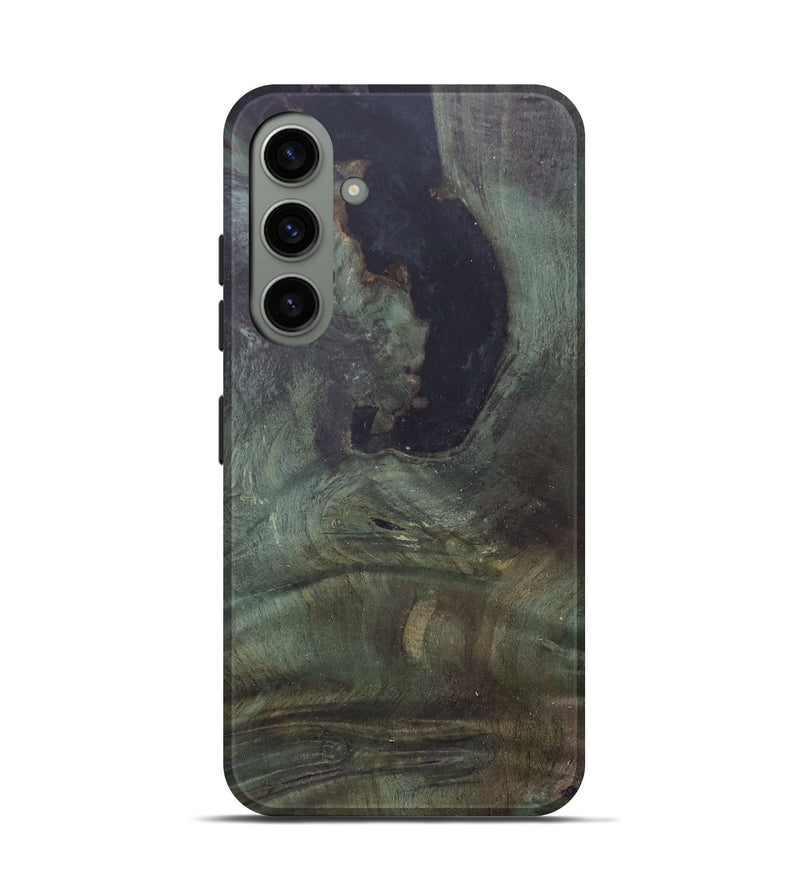 Galaxy S24 Wood+Resin Live Edge Phone Case - Maeve (Wood Burl, 688582)